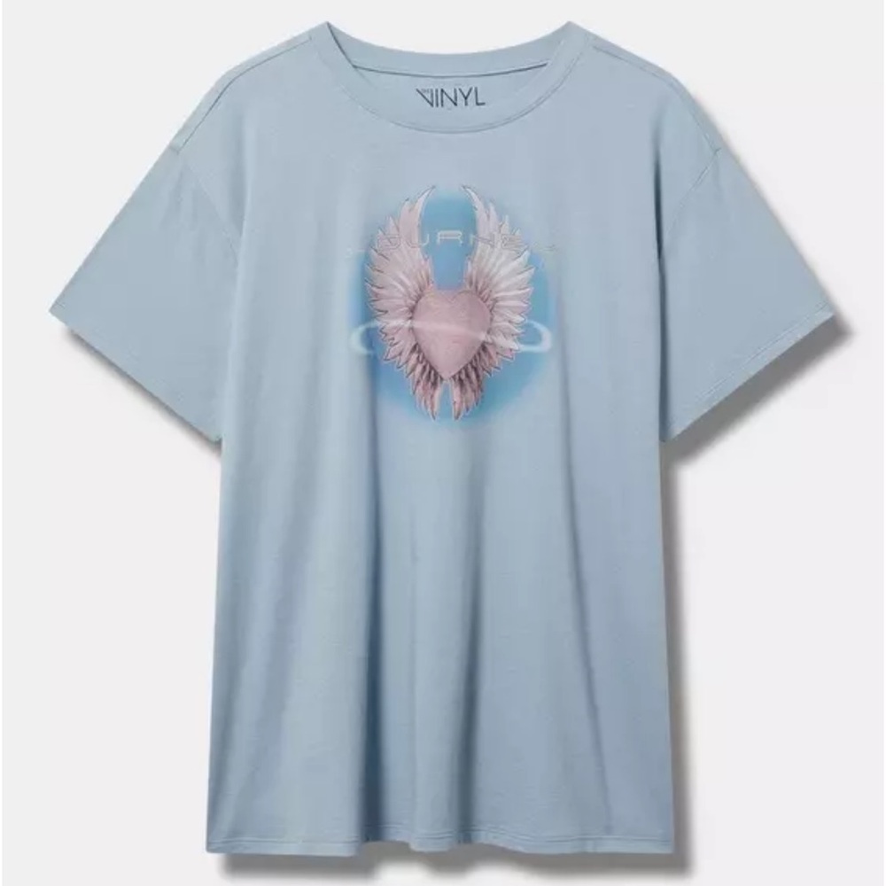Torrid Relaxed Fit Journey Tshirt size 1 nwt